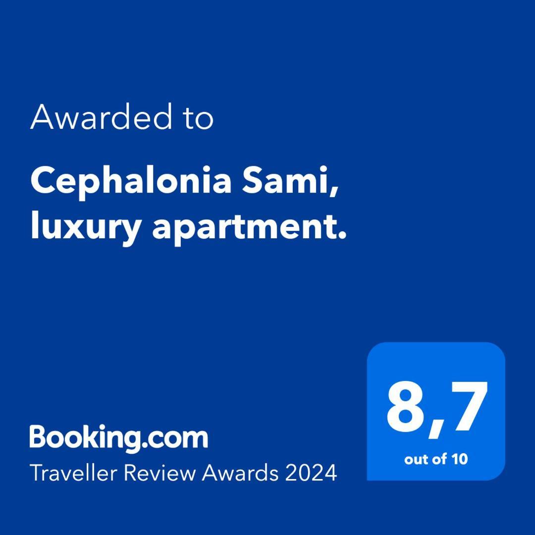 Cephalonia Sami, Luxury Apartment. Sami (Kefalonia) Exterior foto